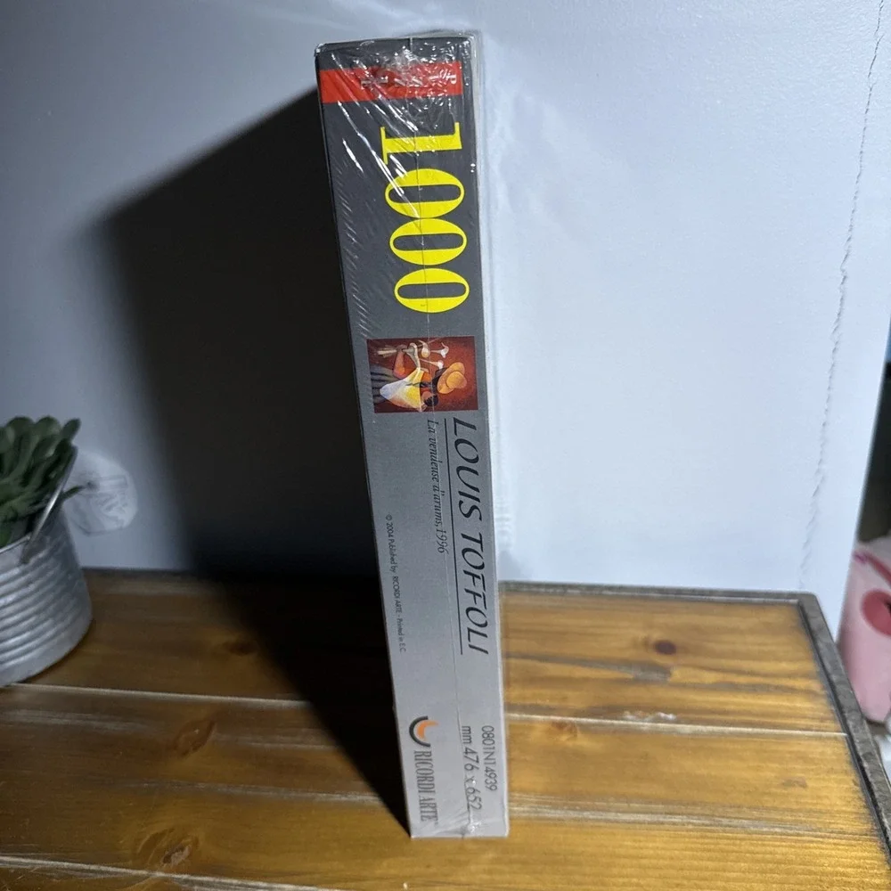 Louis Toffoli 1000 Piece Puzzle La Vandeuse D'arums 1996 Sealed Ricordi Arte